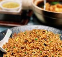Signature Sea Urchin and Cherry Shrimp Fried Rice