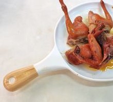 Pressure-Cooked Pigeon