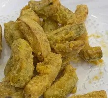 Salted Egg Yolk Baked Pumpkin