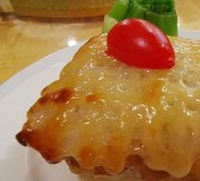Green Mustard Phoenix Baked Sticky Rice Chicken