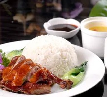 Charcoal-Grilled Crispy Duck Rice