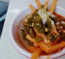 Sour Bamboo Shoots and Green Beans