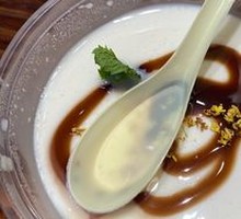 Black Sugar Ice Tofu Pudding