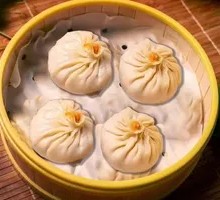 Golden Crab Roe Soup Dumplings