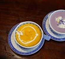Taro Paste with Sticky Rice Balls