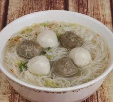 Fish Ball and Beef Ball with Dongguan Rice Noodles