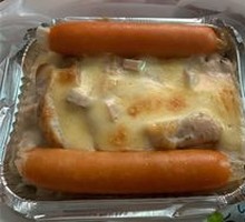 Cheese Wild Mushroom Beef Rice Bake