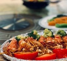 Iron Plate Enoki Mushroom and Vegan Beef