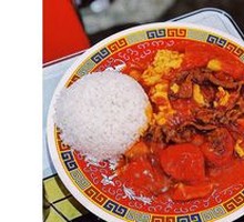 Fresh Tomato Egg Beef Rice