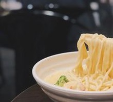 Cheese Sauce Lobster Dumplings with Longevity Noodles