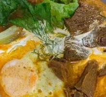 Guang式 Curry Braised Beef Noodles