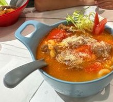 Cheese Tomato Beef Rigatoni