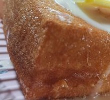Crispy Pork Cutlet Toast with Sauce