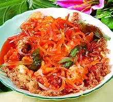 Sweet and Sour Five Willow Fried Egg Rice