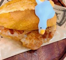 Crispy Cheese Pork Cutlet Sandwich