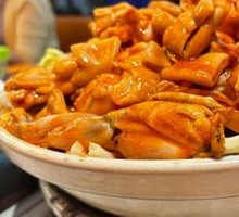 Spicy Frog and Intestine Hot Pot
