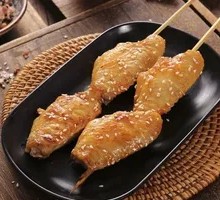 Skewered Chicken Wing Tips
