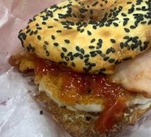 Bacon Egg Chinese Burger