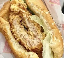 Spicy Chicken Leg Burger