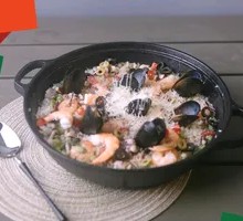 Cheese Seafood Risotto