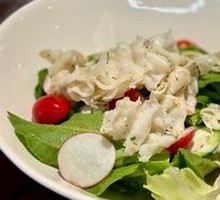 Wasabi Crisp Clam Slice Ice Lettuce Salad