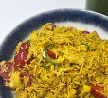 Thai Pork Neck Fried Rice