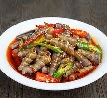 Bamboo Shoot and Snail with Perilla