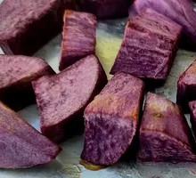 Roasted Purple Sweet Potato