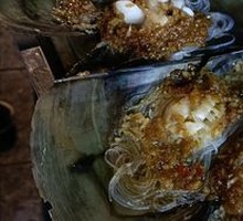 Garlic and Vermicelli Baked Scallops