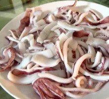 Mustard Fresh Squid