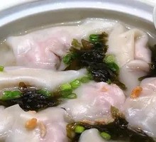 Fish Skin Dumpling Soup