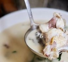 Fish Head and Tofu Soup with Coriander