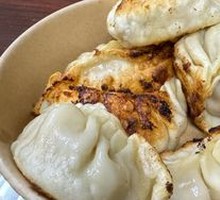 Pan-fried Corn and Pork Dumplings