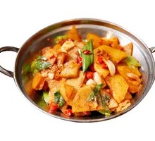 Spicy Potatoes in Dry Pot