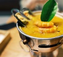 Indonesian Tamarind Seafood Hot Soup