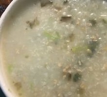 Century Egg and Pork Porridge