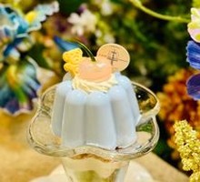 Dreamy Blue Cloud Pudding