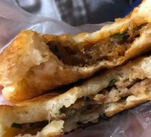 Egg and Noodle Pancake
