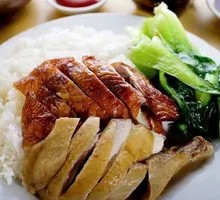 Roast Duck and Poached Chicken Rice