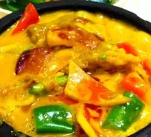 Thai Royal Curry Beef with Golden Mushrooms
