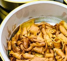 Black Bean Sauce Goose Intestines