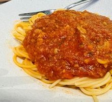 Tomato Meat Sauce Pasta