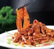 Black Bean Sauce Goose Intestines