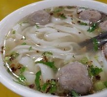 Beef Tendon Meatball Noodles
