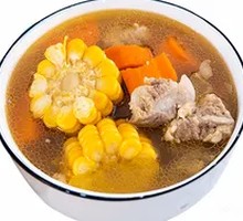 Carrot and Corn Bone Soup