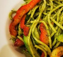 Fresh Shrimp and Zucchini Pasta