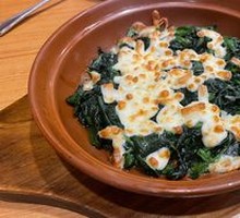 Cheese Baked Spinach