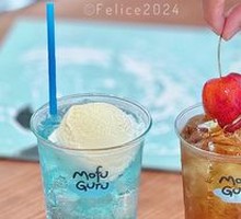 First Love Blue Ice Cream Soda