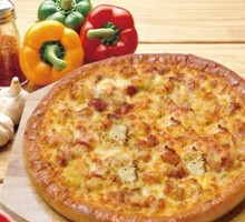Durian Chicken Pizza