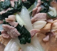 Pork and Chinese Cabbage